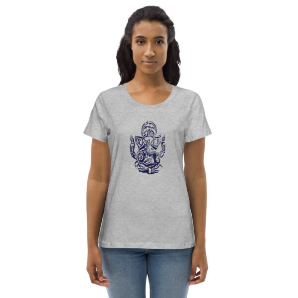 Eng anliegendes Bio-T-Shirt – Ganesha